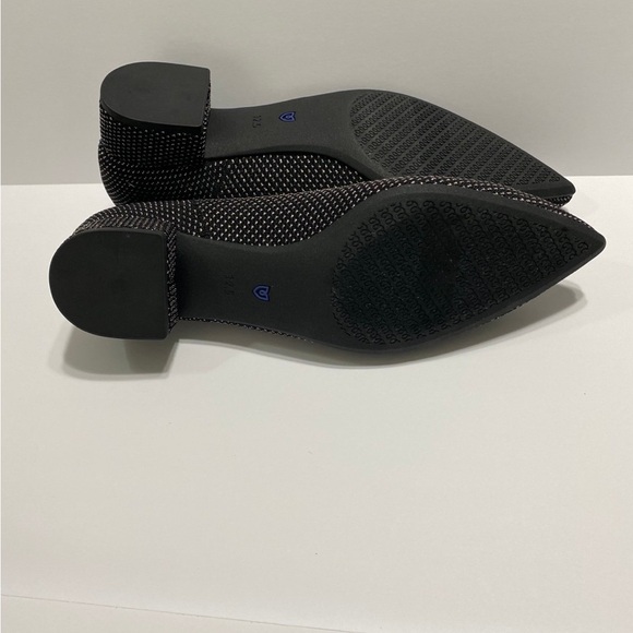 Rothy's Black and Blue Pointed Flats - Picture 3 of 6